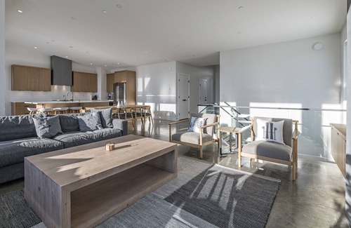 Silver Star Mountain House | Brand new house with 2 private hot tubs, laundry, gear room and suite
