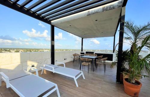 Colonia Centro House | Brand New Condo with Rooftop Pool