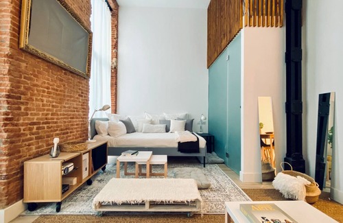 Embajadores Apartment | Brand new loft studio in Lavapies, Madrid Center.