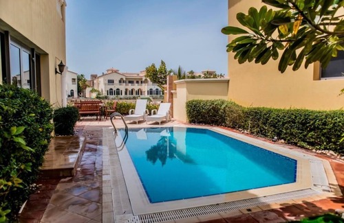 Dubai Villa | brand new luxury villa with a private beach in your backyard.