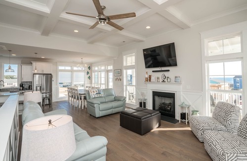 Yaupon Beach House | Brand New Modern Home with Private Pool Near Pier & Beach. Y Knot