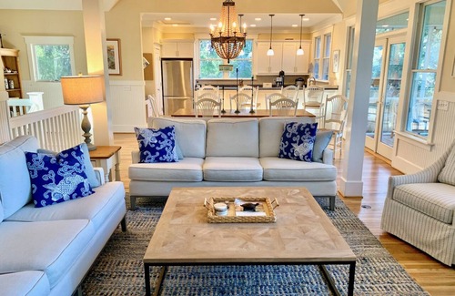 Bald Head Island House | Breathtaking marsh views on Bald Head Island. GOLF available.