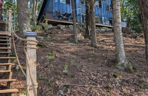 Gilford Cabin | Breathtaking Mountain Views across Lake Winnipesaukee- Boat Access Only