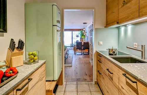 Berguen Apartment | Breathtaking view of the mountains, child-friendly, fireplace, terrace, top equipment