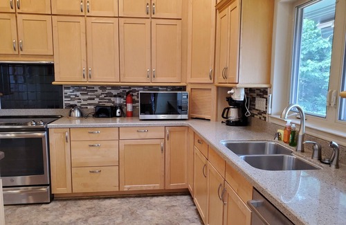 Lost Bridge Village House | BREEZY & LUCKY'S: Lakeview Home & Cottage on 5 Acres! Close to Marina.