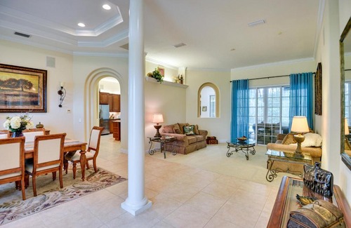 Palm Coast House | Breezy Palm Coast Golf Retreat with Pool and Lanai!