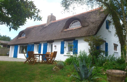 Roscanvel House | Breton thatched cottage, sea view, in Roscanvel (29) close to Quimper, Brest