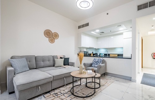 Business Bay Apartment | Bright 1BR in Noura Tower, Al Habtoor City, Business Bay