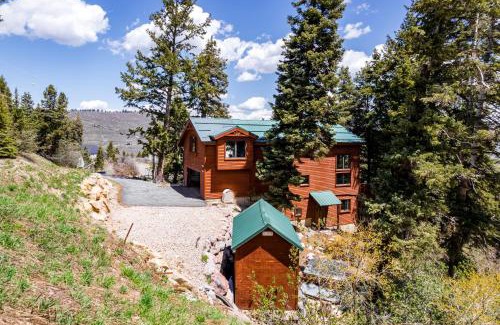 Summit Park House | Bright A-Frame - Fire Pit, Mountain Views, Hot Tub