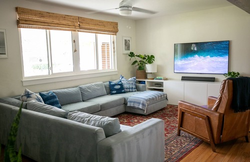 Neptune Beach House | Bright and Airy Beach Bungalow