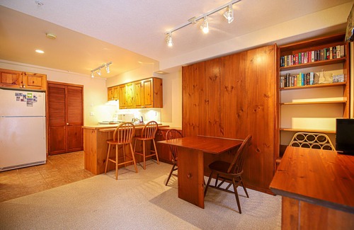 Sun Peaks Condo | Bright and Central Studio with Private Hot Tub