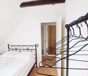 Randers Apartment | Bright City Central Apartment with Balcony