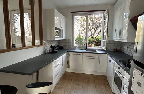 Rueil-Malmaison House | Bright family home in quiet location, Paris transport access. garden terrace.
