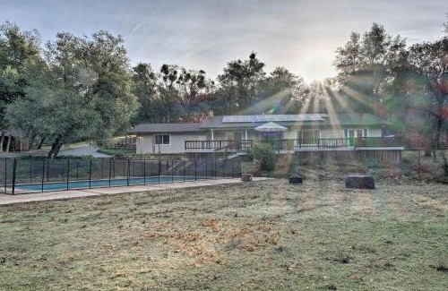 Sonora House | Bright Gold Country Home Pool, Deck and Hot Tub!