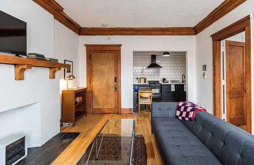 Midtown Apartment | Bright Midtown Corner Apartment with Parking