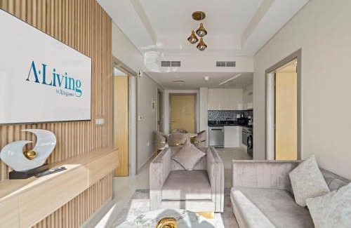 Sheikh Zayed Road Apartment | Bright & Modern 2BR Apartment with Balcony in Aykon City