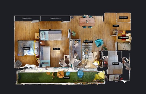 Zola - Pressense Apartment | Bright & quiet 2 BR, parking & balcony (Metro A)