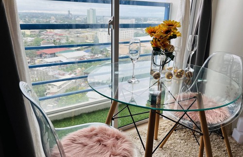 Cagayan de Oro Apartment | Bright Studio Sleeps 3 With Parking and City View