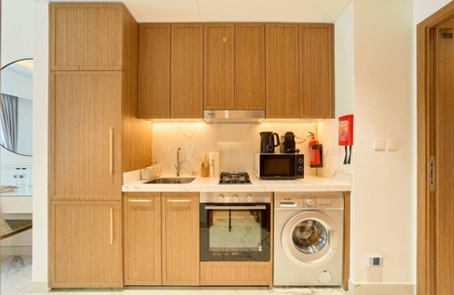 Nad Al Sheba Apartment | Bright & Stylish Studio in Meydan | Azizi Riviera