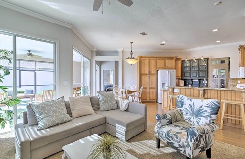 Boyette Springs House | Bright & Sunny Riverview Oasis w/Pool & Pond