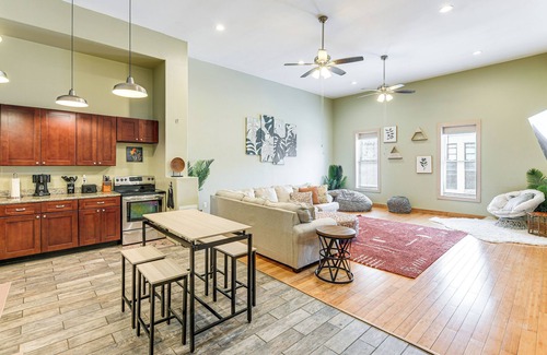 Olean Apartment | Bring a Pet: Historic Downtown Olean Apartment