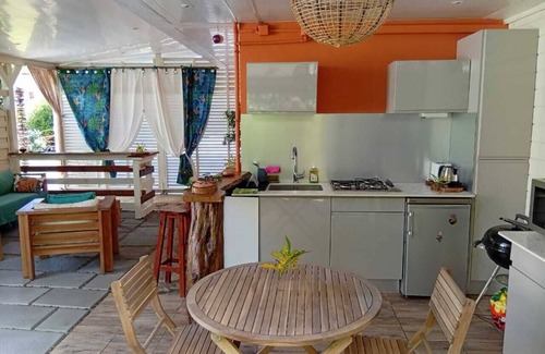 Sainte-Marie Apartment | Bromeliads at Djo and Rosy's