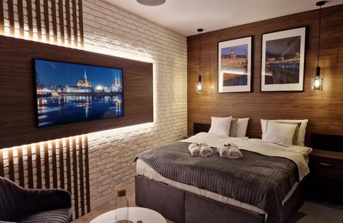 Krzyki Apartment | Brossa Apartments, 24h self check in, Klima, AirCond