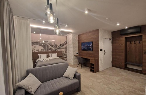 Krzyki Apartment | Brossa Apartments, 24h self check in, Klima, AirCond