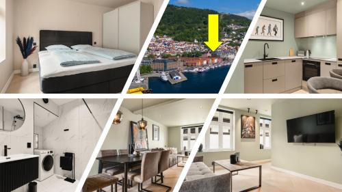 Bergen City Centre Apartment | Bryggen/Fløyen Living