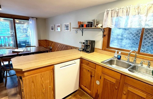 Schroon Lake Apartment | Bubar Barn - screen porch, deck, + parking