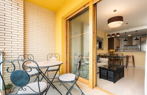 Sant Jaume d'Enveja Apartment | Ca la Marga apartment with pool, Wi-Fi, air conditioning and balcony