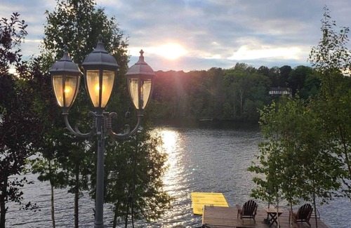 Sainte-Marguerite-du-Lac-Masson Ski Chalet | Le Magnifique Bord de L'eau LAC Masson