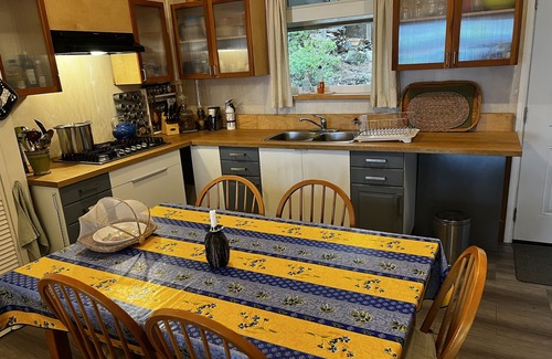 Sunshine Coast Cabin | Water access cabin on Nelson Island. 250' of lowbank waterfront in Blind Bay