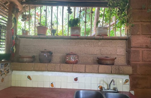 San Francisco Cottage | Cabaña Armonía, 6 personas + cocina + alberca + WIFI