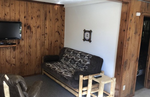 Hines Resort | Cabin 5 Family/Pet Friendly Resort Amenities Dock Fishing Beach Resort Amenities