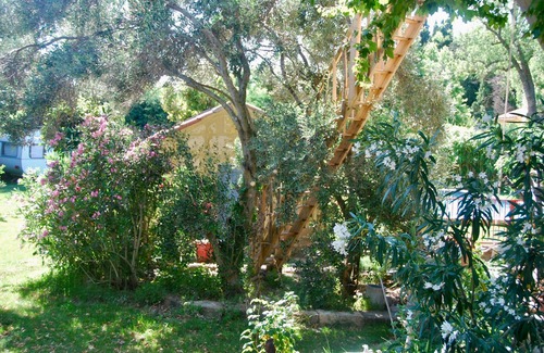 Salon-de-Provence Cabin | Cabin in the plane tree, swimming pool, trampoline