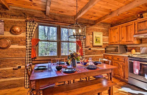 Fleetwood Cabin | Cabin Near Boone w/Hot Tub & Mountain Views