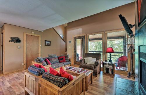 Angel Fire Apartment | Cabin-Style Condo with Deck Near Angel Fire Resort