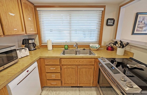 Overlook Park House | Cabin style home with pellet stove, A/C, & private hot tub - Sequoia 14