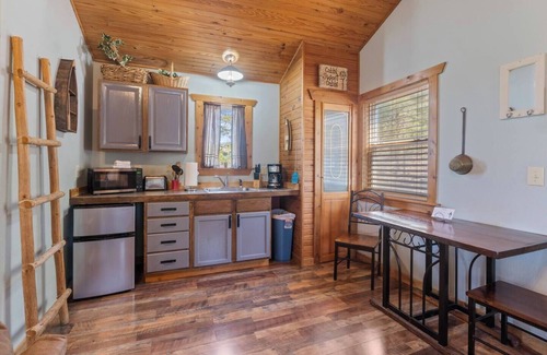 Eureka Springs House | Cabin w/King Bed, Jacuzzi + View