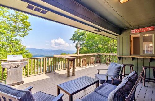 Blowing Rock House | Cabin with Fireplace and Mountain Views 5 Mi to Boone