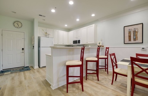 Calabash Condo | Calabash Condo w/Patio + Golf Course Views!