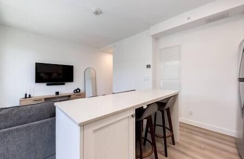 Bridgeland Apartment | Calgary Tower Views | UG Park | Rooftop Patio