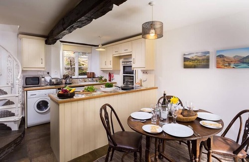 Crook Cottage | CAMELLIA COTTAGE, pet friendly, with open fire in Crook