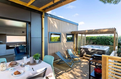 Saint-Clement-des-Baleines House | Camping Romanée La Plage * - EXCLUSIVE mobile home - 2 bedrooms - 2 bathrooms - Private SPA 4 people