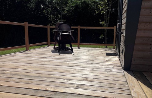 Belleme Cottage | camp'hôtel 1 bedroom/1 bathroom/kitchen living room large terrace overlooking nature!