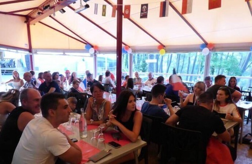 Joyeuse House | Camping Bois Simonet**** - Chalet Mimosa Bleu 4 rooms 8 people Air-conditioned