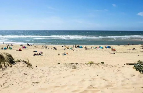 Saint-Girons Plage House | Camping Campéole Les Tourterelles * - 4 Room Cottage 6 People Air Conditioned + TV