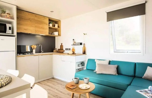 Plouezoch House | Camping de la Baie de Térénez * - Mobile home Grand Confort Lodge 4 rooms 6 people