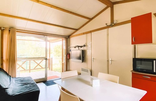 Surgeres Ski Chalet | Camping de la Gères * - Chalet Samoa 35m2 6 persons